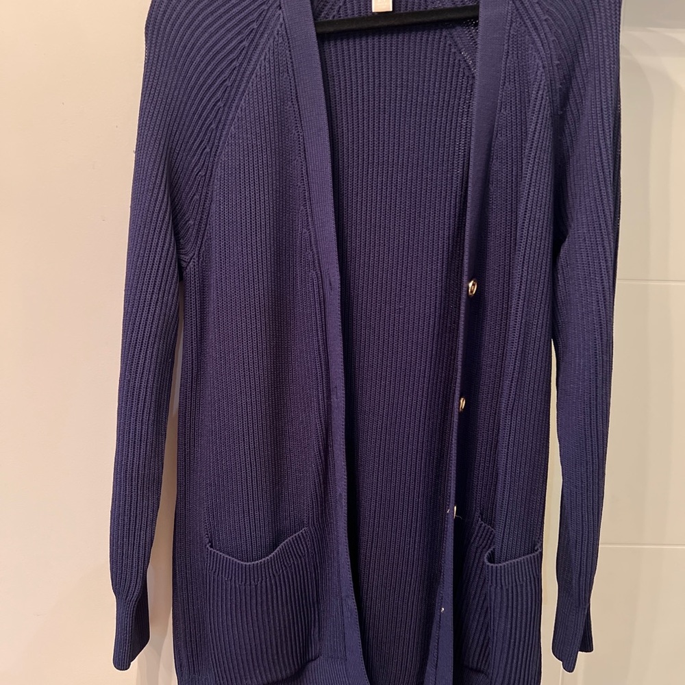 Michael Kors Sweater Navy Blue, never worn size small